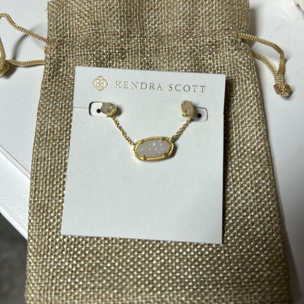 Kendra Scott Necklace and Earring Set